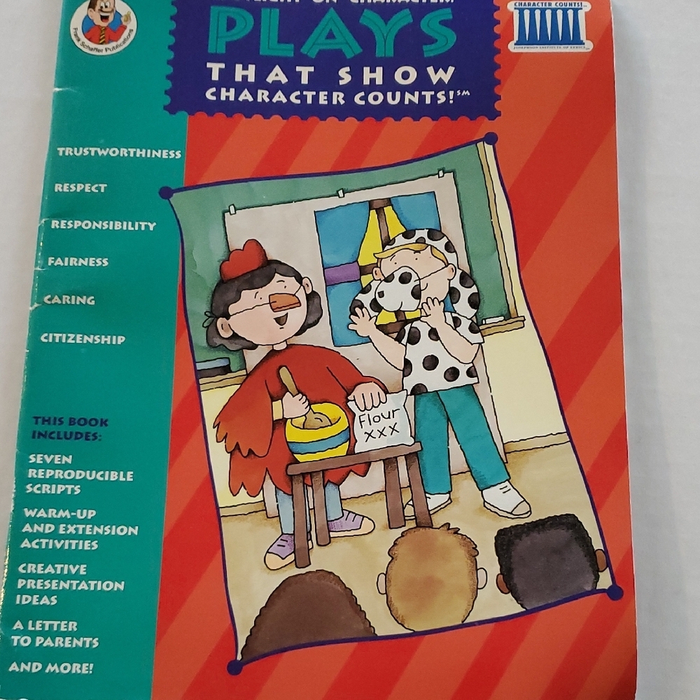 Character Education Plays Book - Grades K-1